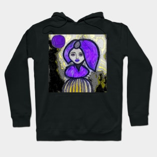 Purple Perfume Botticelli Hoodie